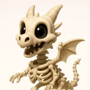 Skeleton dragon
