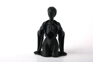 Unveiled Heart - Surreal Anatomical Sculpture