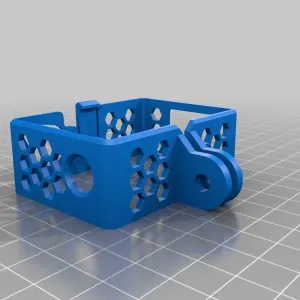 GoPro HERO 4 / 3 - Skeleton Frame Case With/out Font - Fixed