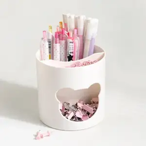 Cute Pen holder, makeup & Brush pot, Tidy stationery, pencil