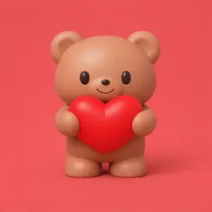 Heart Bear - Valentine's Day