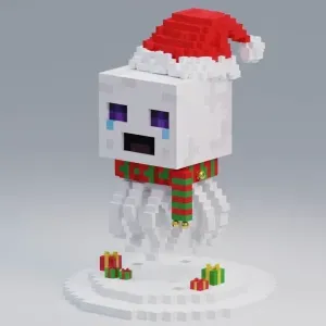 mini ghast navideño