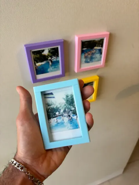 Instax Photo Frame Holder (Mini + Square) – Magnetic Display — Фото 7 из 9