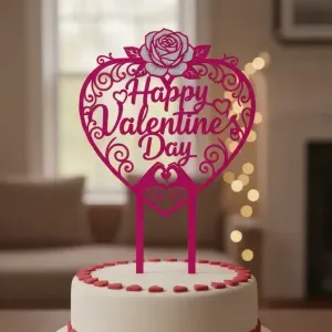 Valentines Day Cake Topper