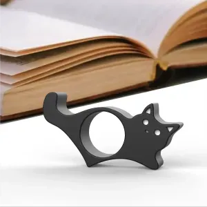 Cat Book Page Holder | Cute Reading Accessory for Book Lover