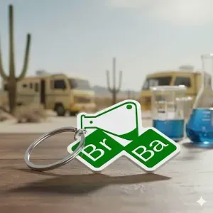 Llavero Breaking Bad sin relieve