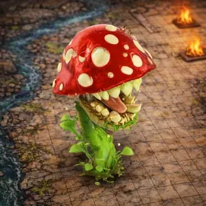 Mushroom Monster D&D tabletop miniature