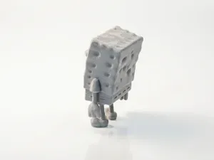SpongeBob Figurine Cartoon Character 3D Printable