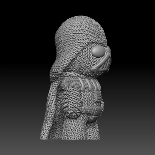 Knitted Darth Vader — Фото 6 из 9