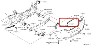 Nissan Leaf lights bracket