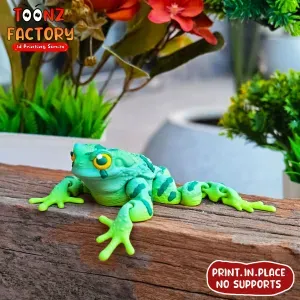 Print In Place Flexi Toad