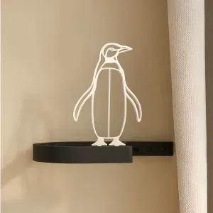 Penguin Curtain Holder, Home Decor