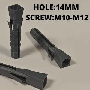 Heavy Duty Wall Plugs (14mm) | M10-M12 Screws