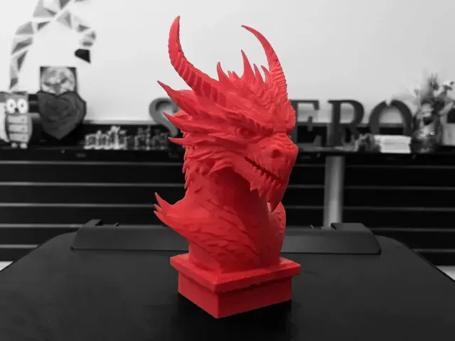Fire Dragon Bust — Image 3 of 3