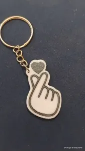 Keychain - Cute "I Love You" in Korean
