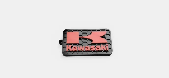 Kawasaki logo keychain — Фото 3 из 4