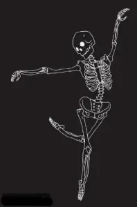 Ballet Dance Skeleton