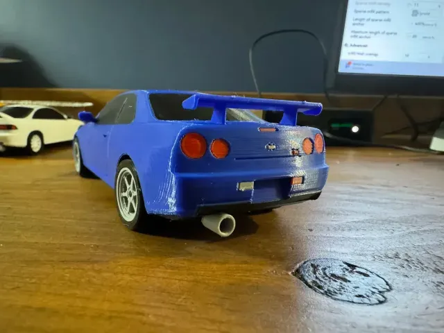 Nissan Skyline GTR R34 Kit Card — Фото 5 из 8