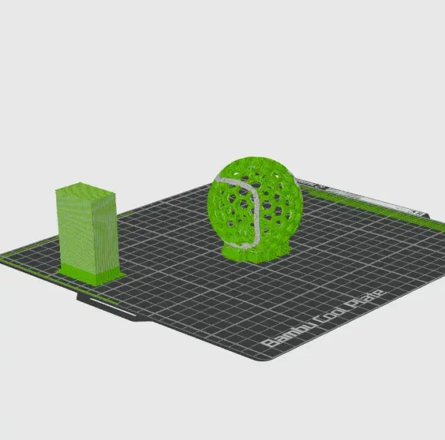 AIRLESS TENNIS BALL - STL & 3MF MULTICOLOR — Image 9 of 9