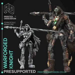 Warforged - Knight-Foundlings-Presupported - 32mm scale