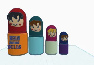 Russian Nesting Dolls - Saira Cheska DC. Magcalas