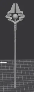 Aqua Heartia: Rudeus Greyrat's Staff
