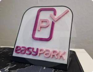 EasyPark car tag