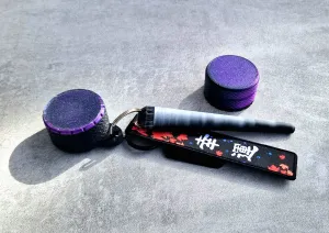 Grinder to go with storage compartment