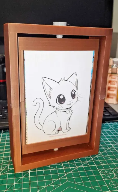 Rotating photo frame 15x10cm 2-sided — Image 2 of 8
