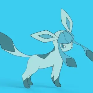 Glaceon Wall Art