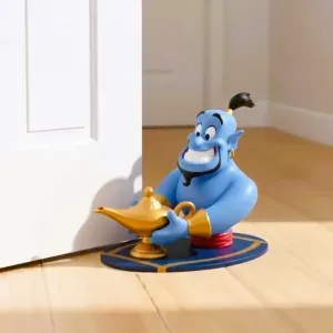Door Blocker - Aladin Genie Lamp Wish Holder Figure
