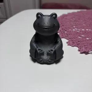 Meditating Frog Garden Decoration