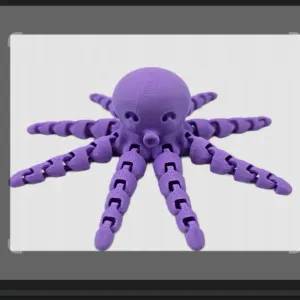 Octopus articulated fidget