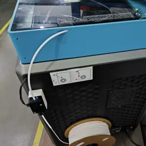 K1max material breakage detection external, top cover raised