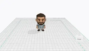 Lionel Messi - Mini Chibi Figure