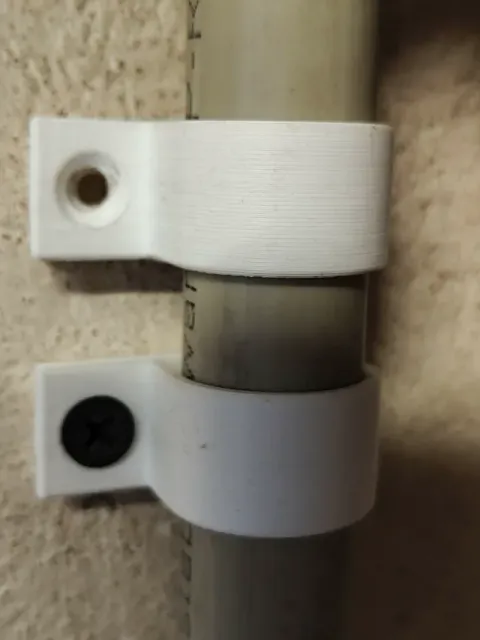 20mm, 25mm, 32mm pipe clamp with 2mm and 5mm spacers — Image 3 of 9