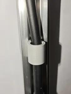European standard 1515 aluminum profile cable organizer clip