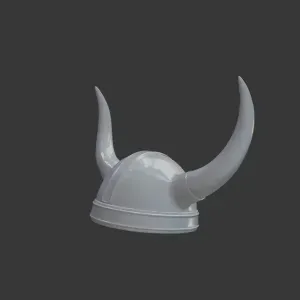 Big Horned Helmet – 3D Printable Viking & Fantasy Warrior
