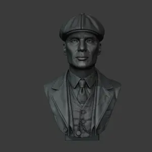 Thomas Shelby Bust STL – Peaky Blinders 3D Model for Resin