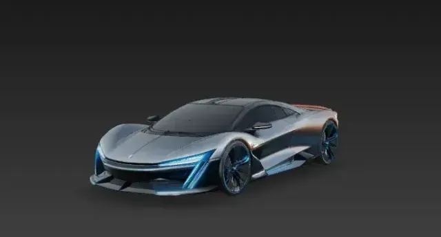 Futuristic Car — Image 2 of 8