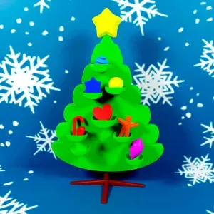 #Xmas Tree mini toy!