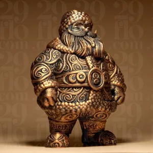 Ornamental Santa Claus Figure