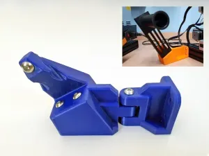 Pivoting Side Mounted Spool Holder for the Ender 3 & Pro