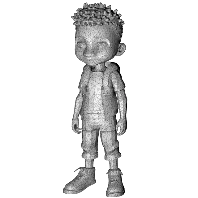 Stylized Character Collection Vol. 01 – Kitbash High-Poly 3D — Фото 8 из 9