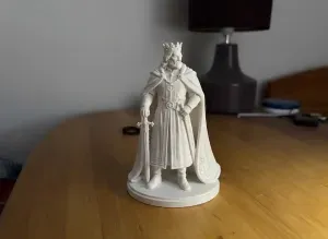 Medieval King 3D Model
