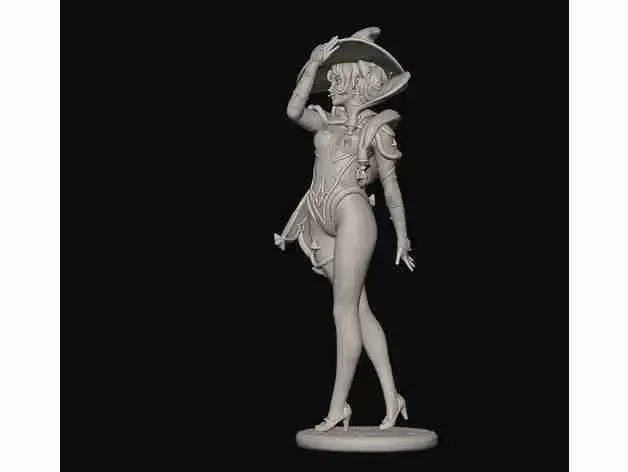 Mona Genshin impact fanart — Image 2 of 9