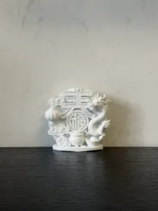 Chinese New Year Yuanbao Auspicious Cloud Lucky Dragon New Year Gift