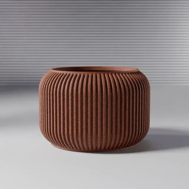 Vase 0002 B - Bulky planter vase — Фото 3 из 6