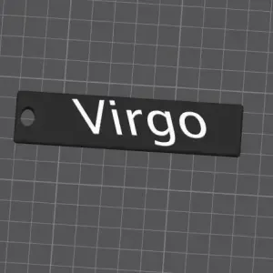 Zodiac Keychain Virgo