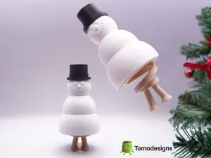 Jumpy Snowman